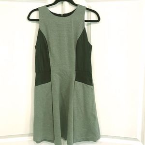 Club Monaco Gray & Black Dress